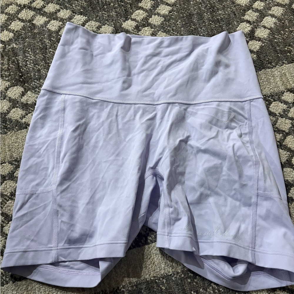 Gymshark Women's Lavender Bike Shorts